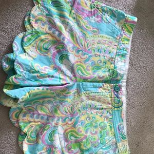 Lilly Pulitzer Buttercup Scallop Short